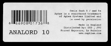 analord10 cover sticker