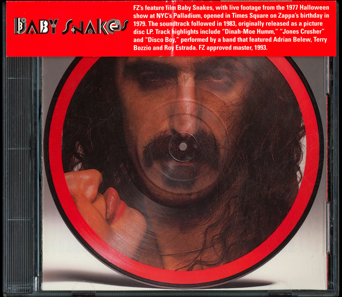 frank zappa: official release #37 baby snakes @ wolf's kompaktkiste