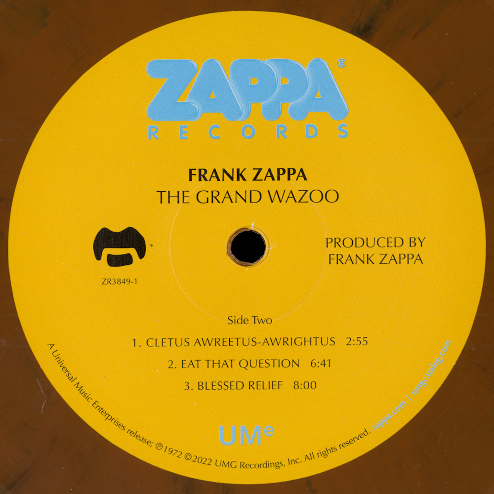 FRANK ZAPPA - the grand wazoo – Northwest Grooves